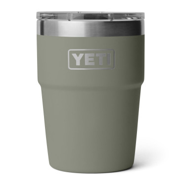 YETI Rambler 16 oz Stackable Tumbler Pampa Green
