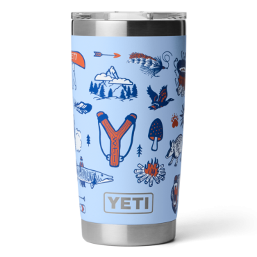 YETI Rambler 20 oz Tumbler Big Sky Summer Camp
