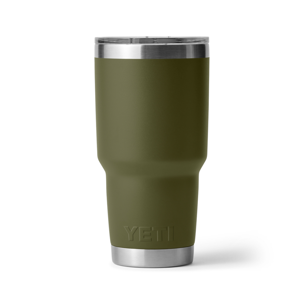 YETI Rambler 30 oz Tumbler Olive / King Crab Orange