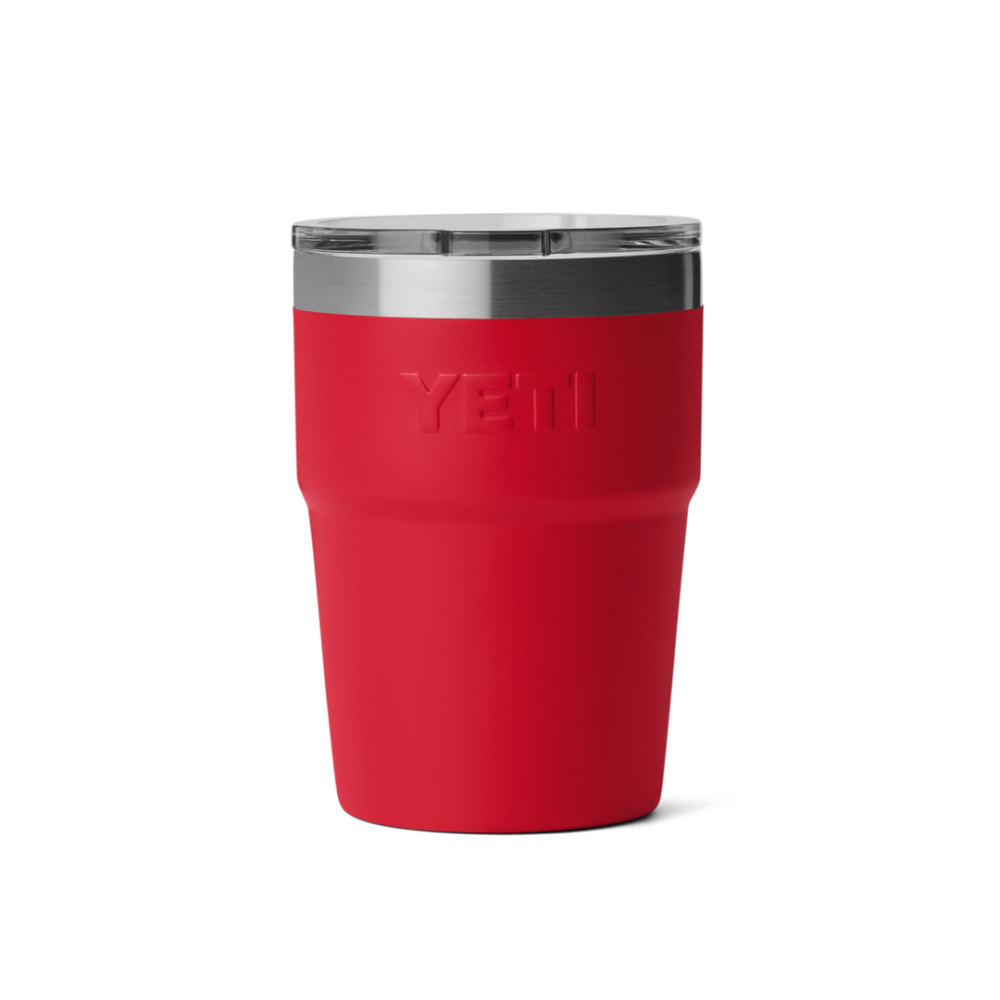 YETI Rambler 16 oz Stackable Tumbler Red Badge