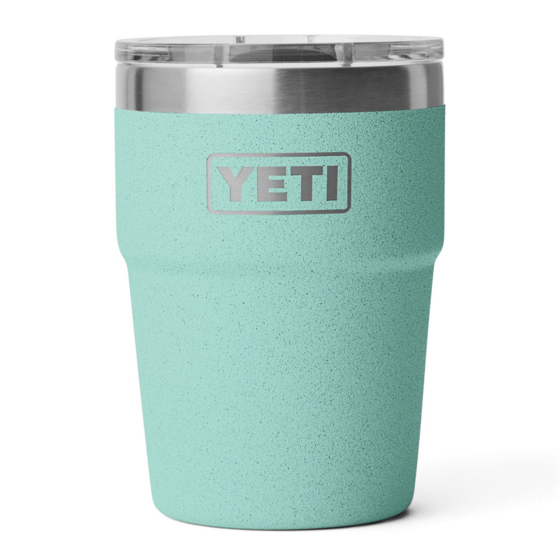 YETI Rambler 16 oz Stackable Tumbler Sea Stone