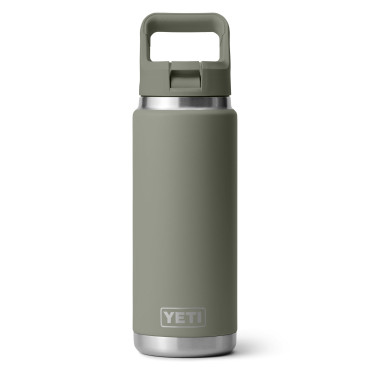 YETI Rambler 26 Oz Straw Bottle Pampa Green