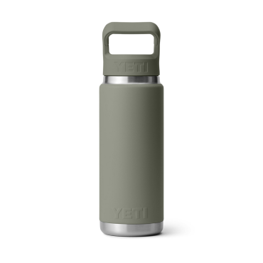 YETI Rambler 26 Oz Straw Bottle Pampa Green