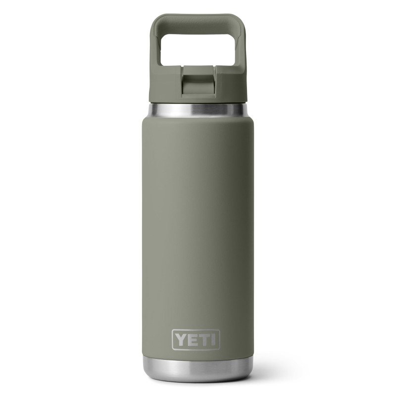 YETI Rambler 26 Oz Straw Bottle Pampa Green