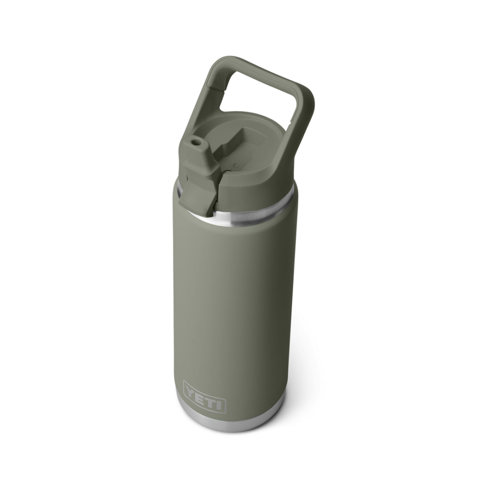 YETI Rambler 26 Oz Straw Bottle Pampa Green