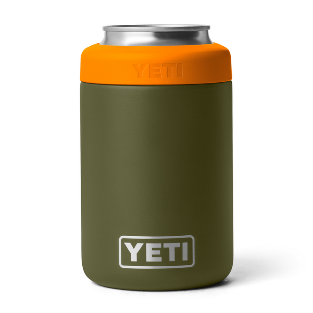 YETI Rambler Colster 2.0 Can Insulator Olive / King Crab Orange YETI Rambler Colster 2.0 Can Insulator Olive / King Crab Orange