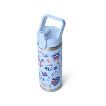 YETI Rambler 18 Oz Straw Bottle Big Sky Summer Camp