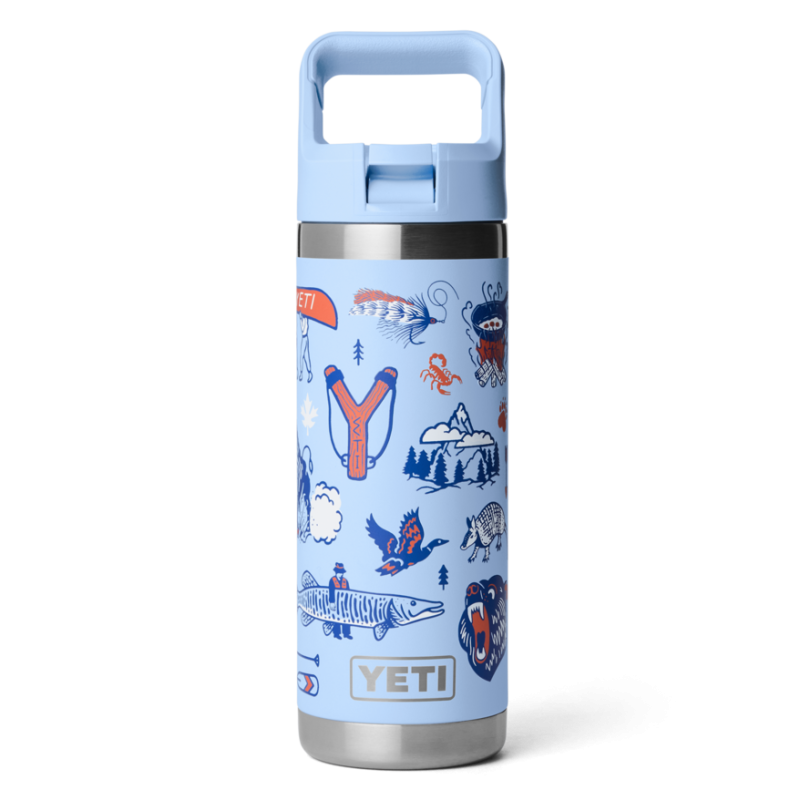 YETI Rambler 18 Oz Straw Bottle Big Sky Summer Camp