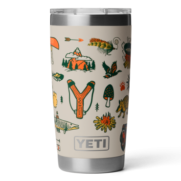 YETI Rambler 20 oz Tumbler Cape Summer Camp