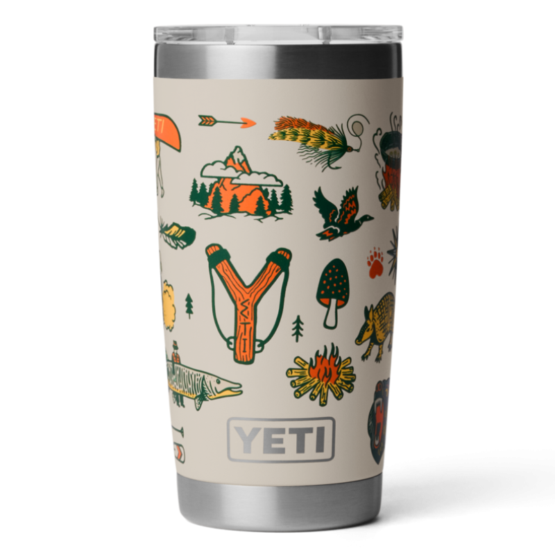 YETI Rambler 20 oz Tumbler Cape Summer Camp