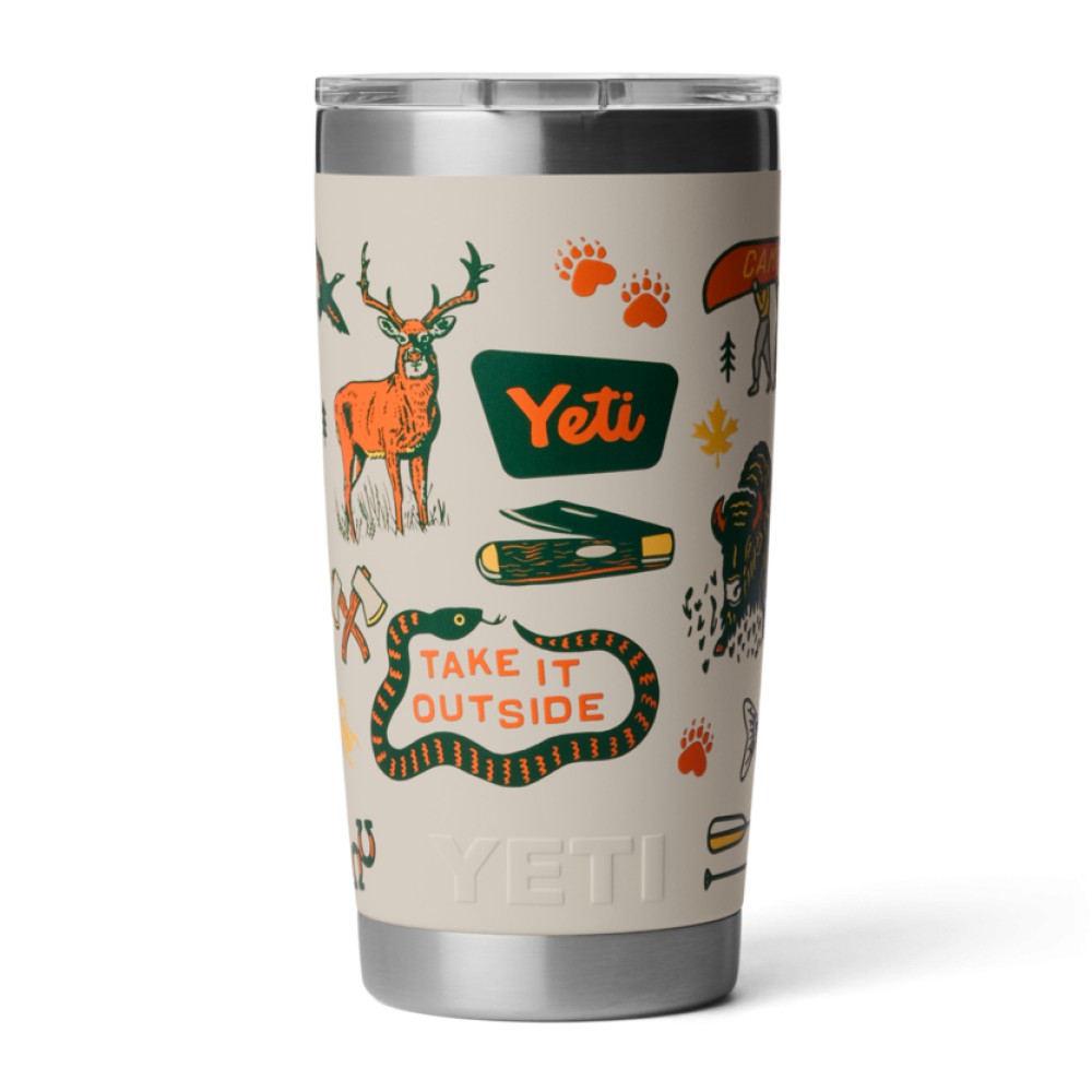 YETI Rambler 20 oz Tumbler Cape Summer Camp