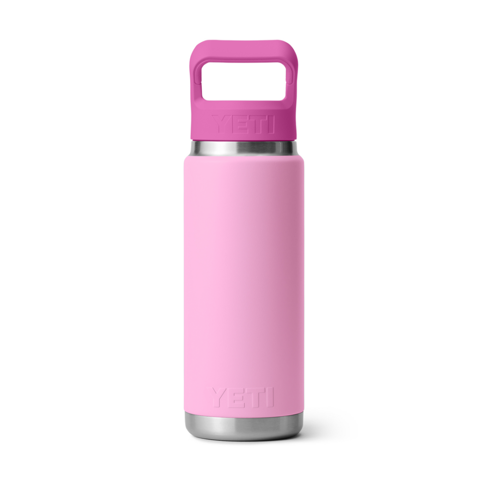 YETI Rambler 26 Oz Straw Bottle Power Pink Wildflower