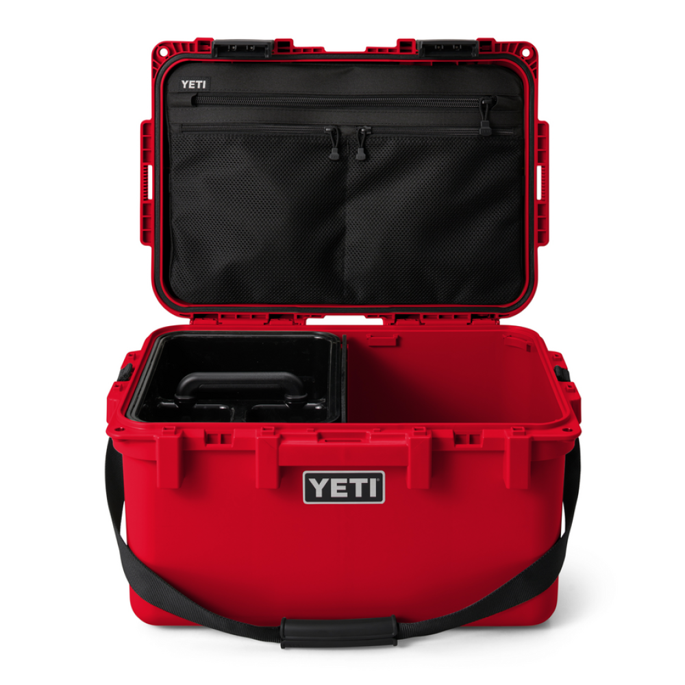YETI LoadOut® GoBox 30 2.0 Gear Case Rescue Red