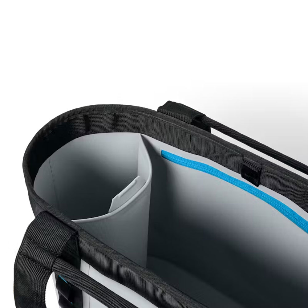 YETI Camino 35 Carryall 2.0 Tote Bag Fog Gray / Blue