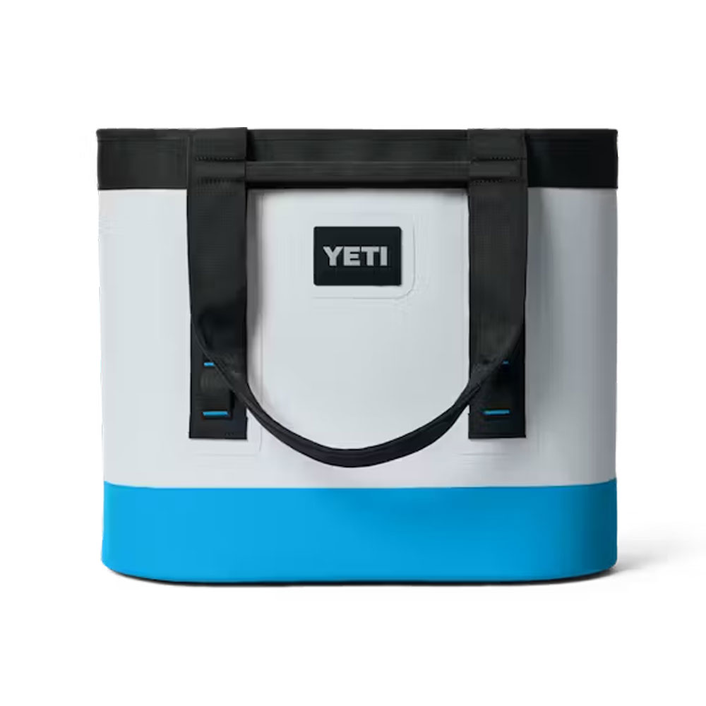 YETI Camino 35 Carryall 2.0 Tote Bag Fog Gray / Blue