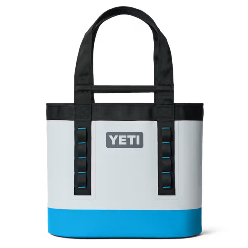 YETI Camino 35 Carryall 2.0 Tote Bag Fog Gray / Blue