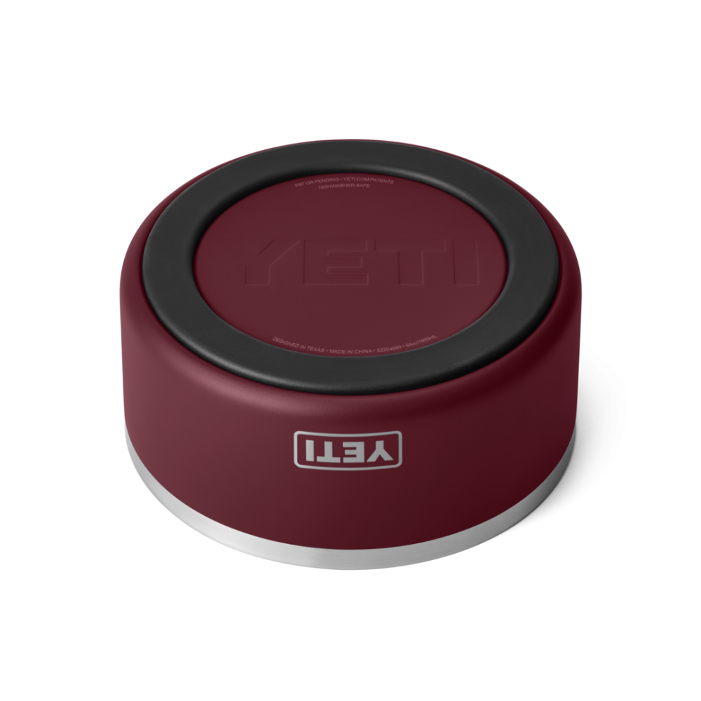 YETI Boomer 8 Dog Bowl Wild Vine Red