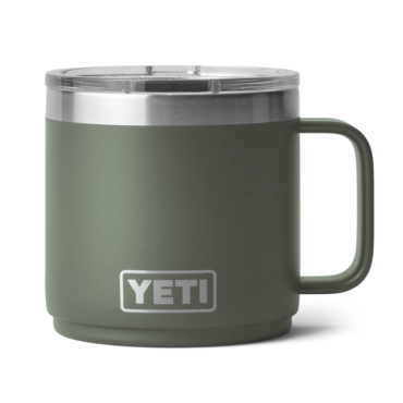 YETI Rambler 14 oz Stackable Mug 2.0 Camp Green