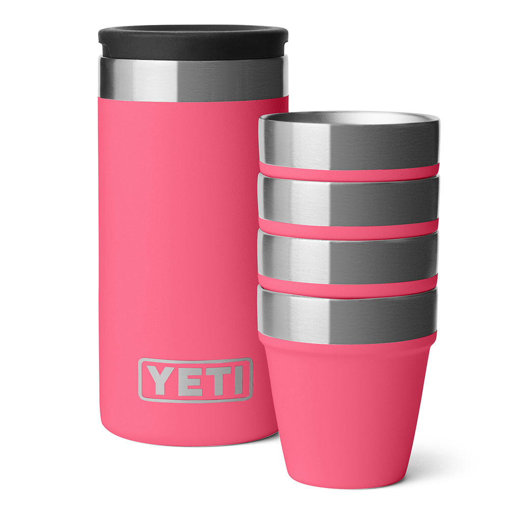 Yeti Shot Glasses with Case Tropical Pink