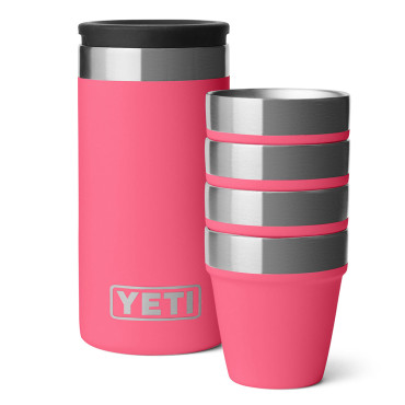 Yeti Shot Glasses with Case Tropical Pink