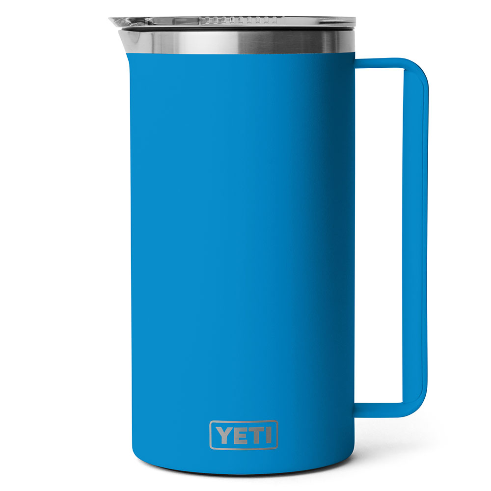 Yeti Rambler 64 oz Pitcher Big Wave Blue