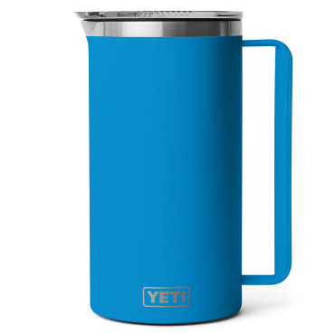 Yeti Rambler 64 oz Pitcher Big Wave Blue