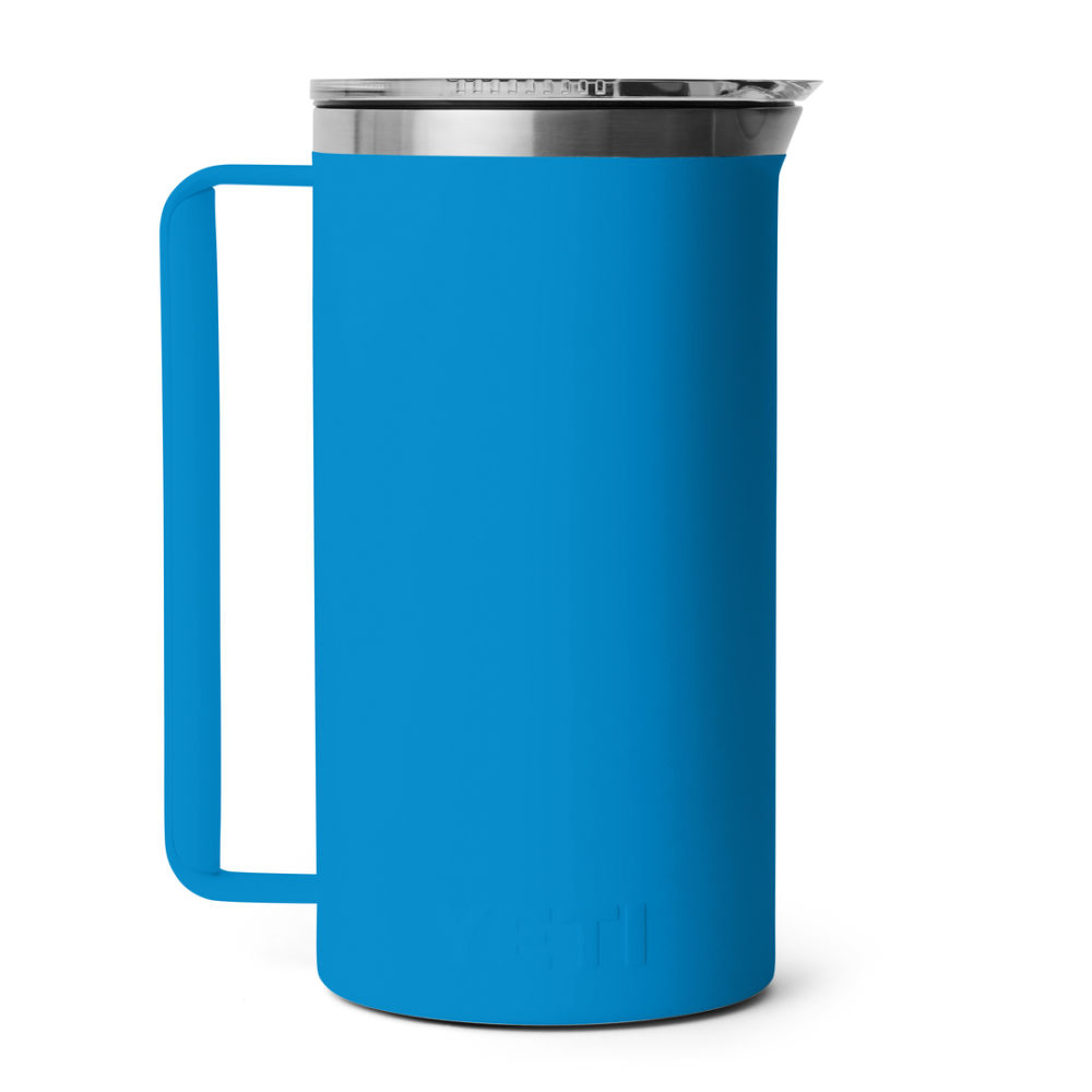 Yeti Rambler 64 oz Pitcher Big Wave Blue