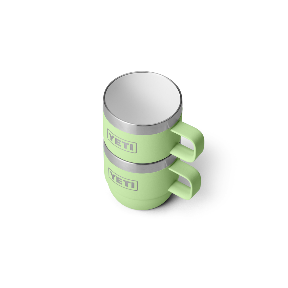Yeti Rambler 6 oz Stackable Espresso Mugs Key Lime