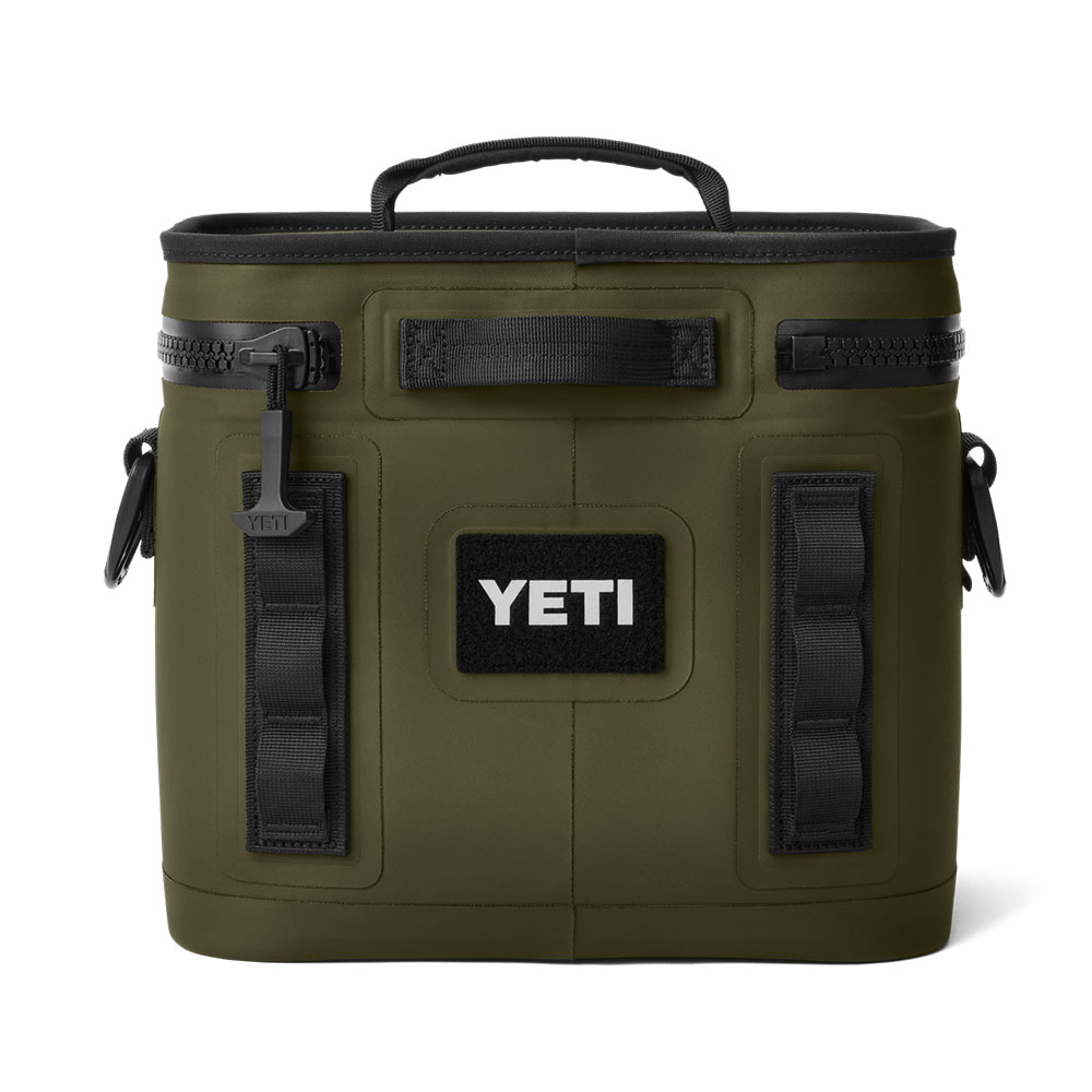 YETI Hopper Flip 8 Soft Cooler Olive & Black