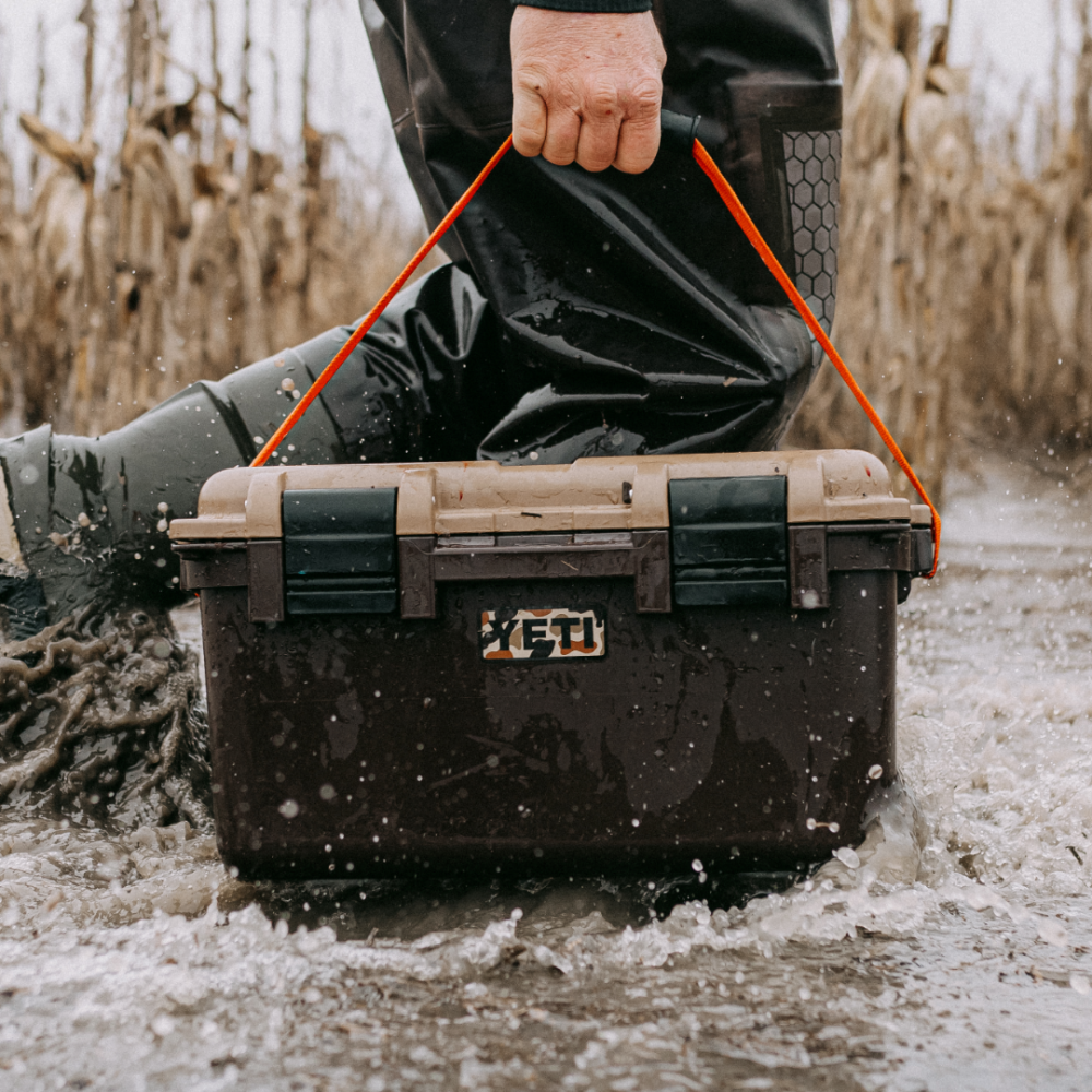 Yeti LoadOut® GoBox 30 2.0 Gear Case Wetlands Brown