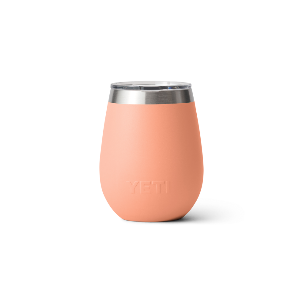 Yeti Rambler 10 oz Wine Tumbler Peach