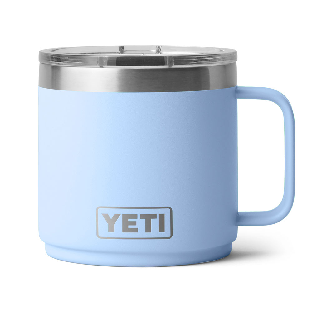 YETI Rambler 14 oz Stackable Mug 2.0 Big Sky Blue