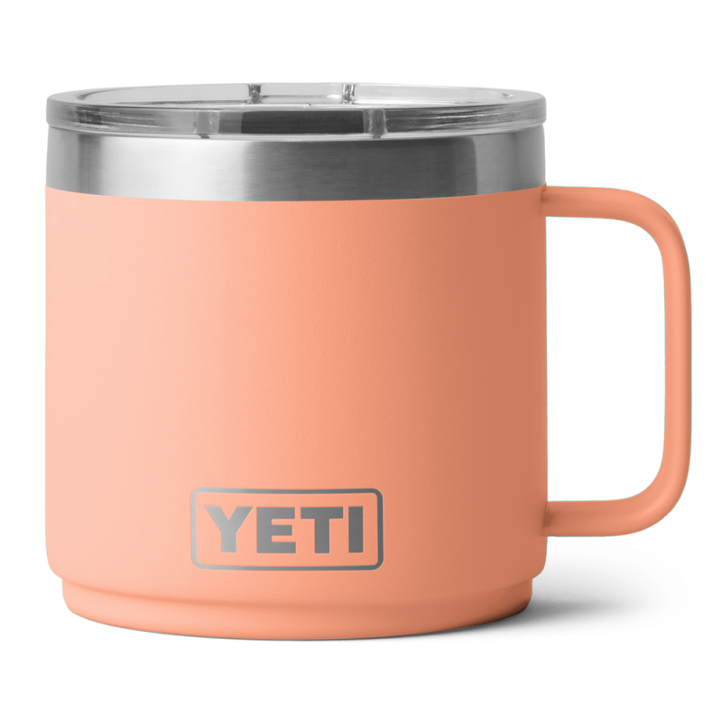 YETI Rambler 14 oz Stackable Mug 2.0 Peach