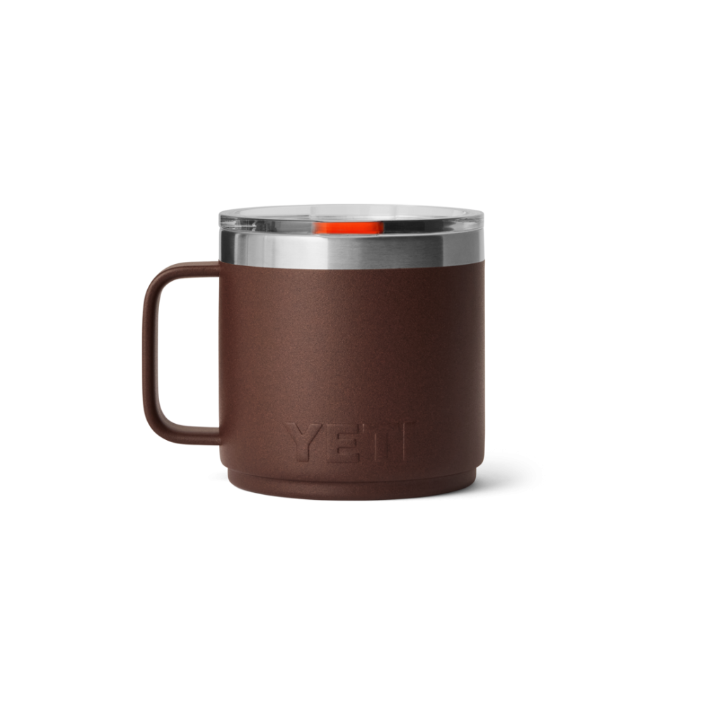 Yeti Rambler 14 oz. Stackable Mug 2.0 Wetlands Brown