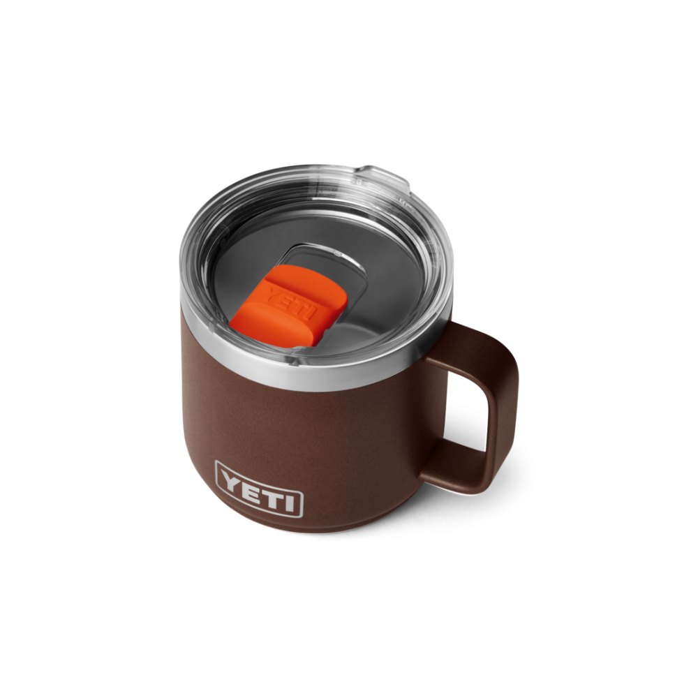 Yeti Rambler 14 oz. Stackable Mug 2.0 Wetlands Brown