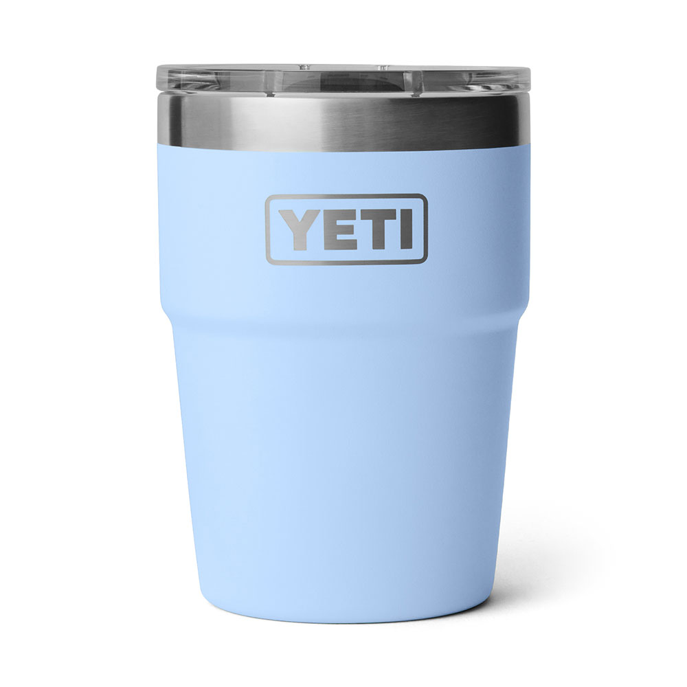 YETI Rambler 16 oz Stackable Tumbler Big Sky Blue