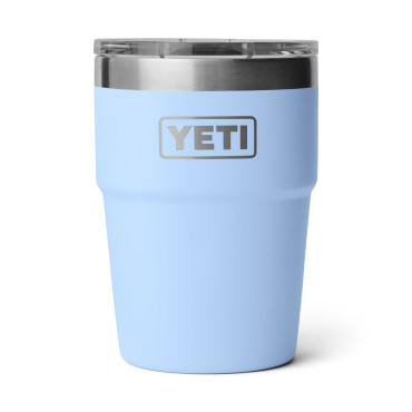 YETI Rambler 16 oz Stackable Tumbler Big Sky Blue
