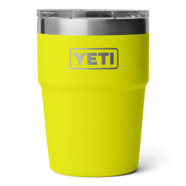 YETI Rambler 16 oz Stackable Tumbler Firefly Yellow