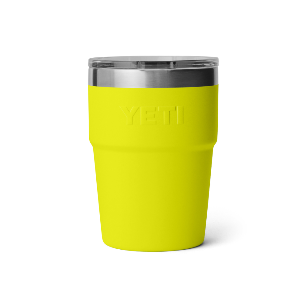 YETI Rambler 16 oz Stackable Tumbler Firefly Yellow