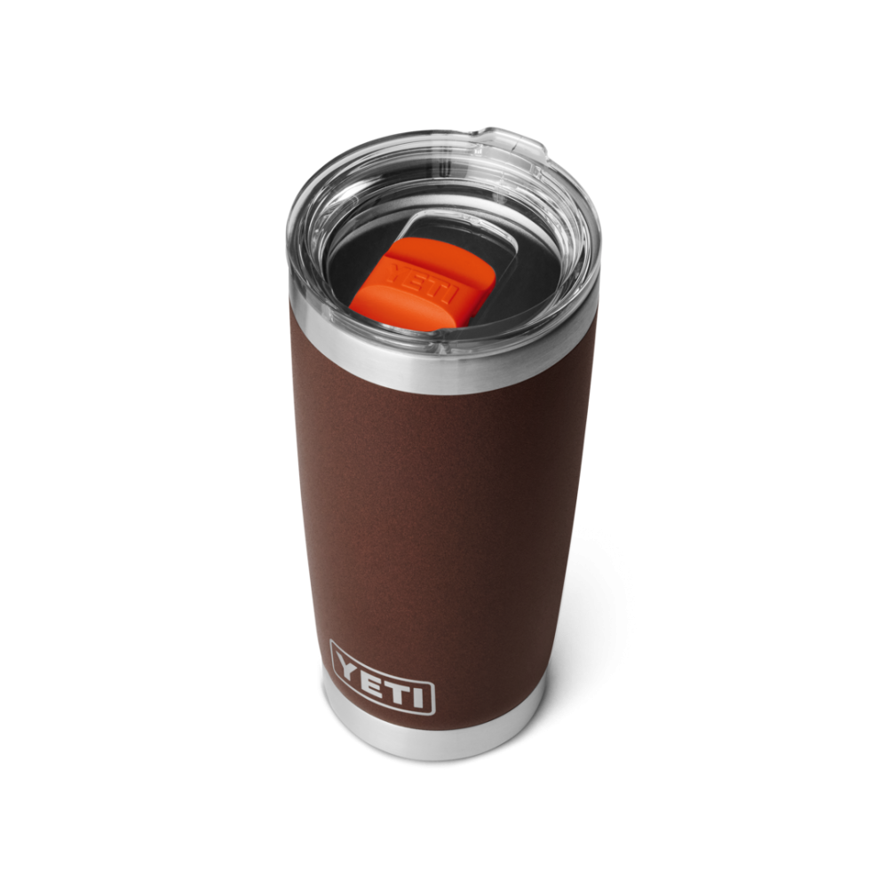 YETI Rambler 20 oz Tumbler MS Wetlands Brown