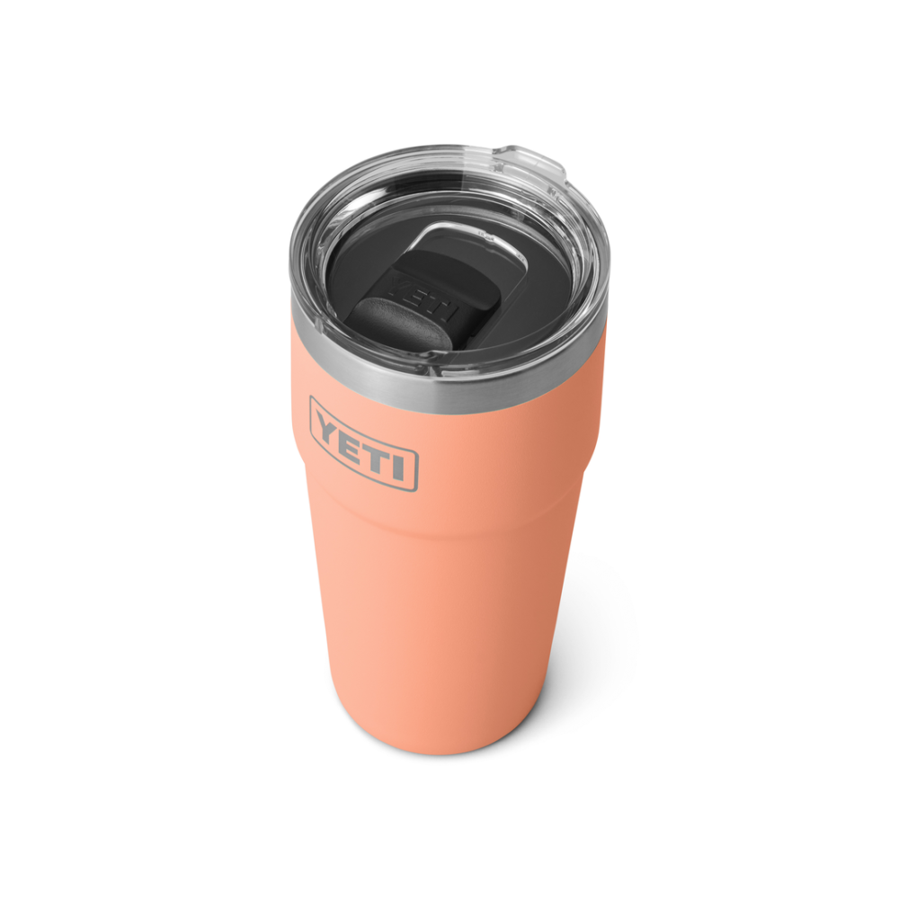 YETI Rambler 20 oz Stackable Tumbler Peach