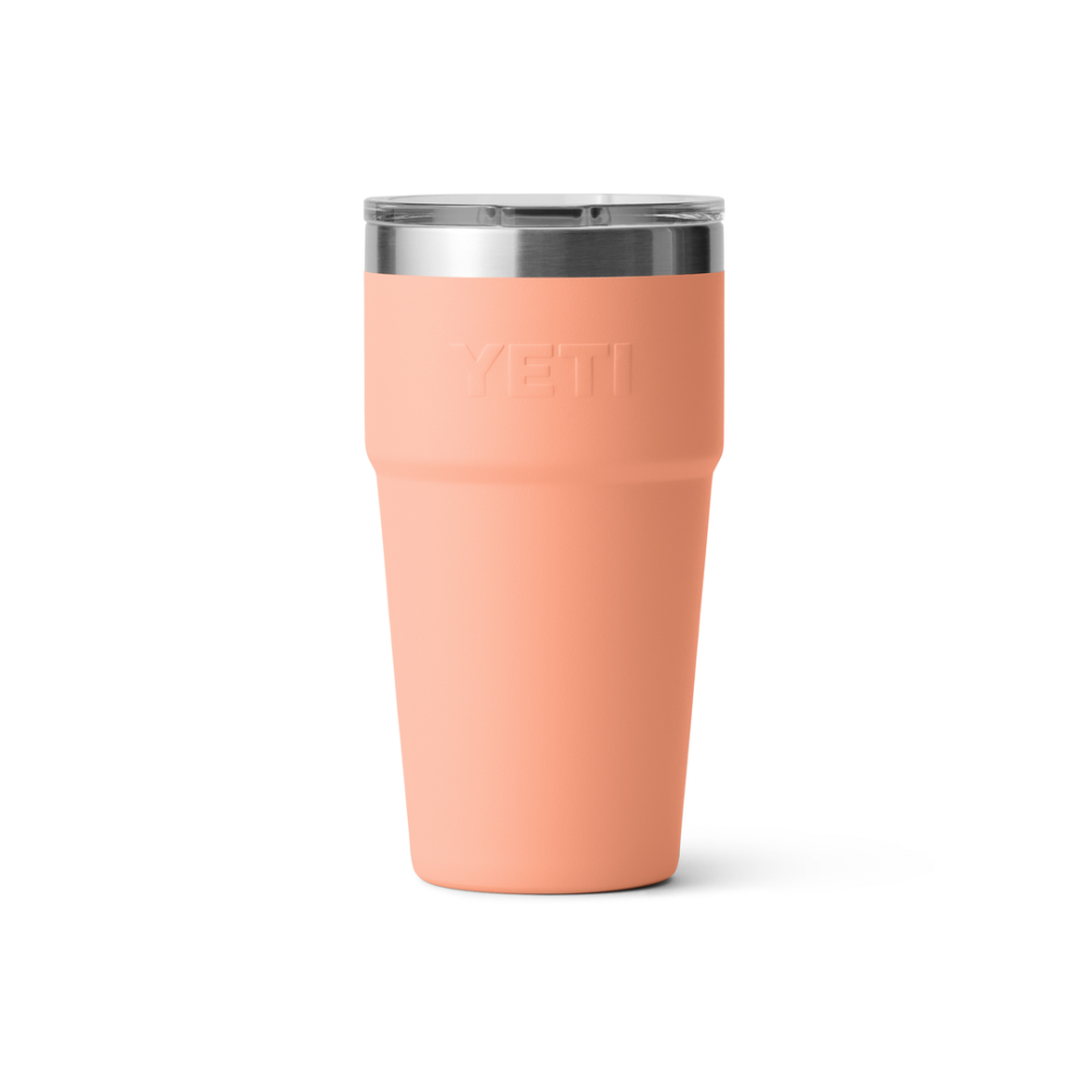 YETI Rambler 20 oz Stackable Tumbler Peach