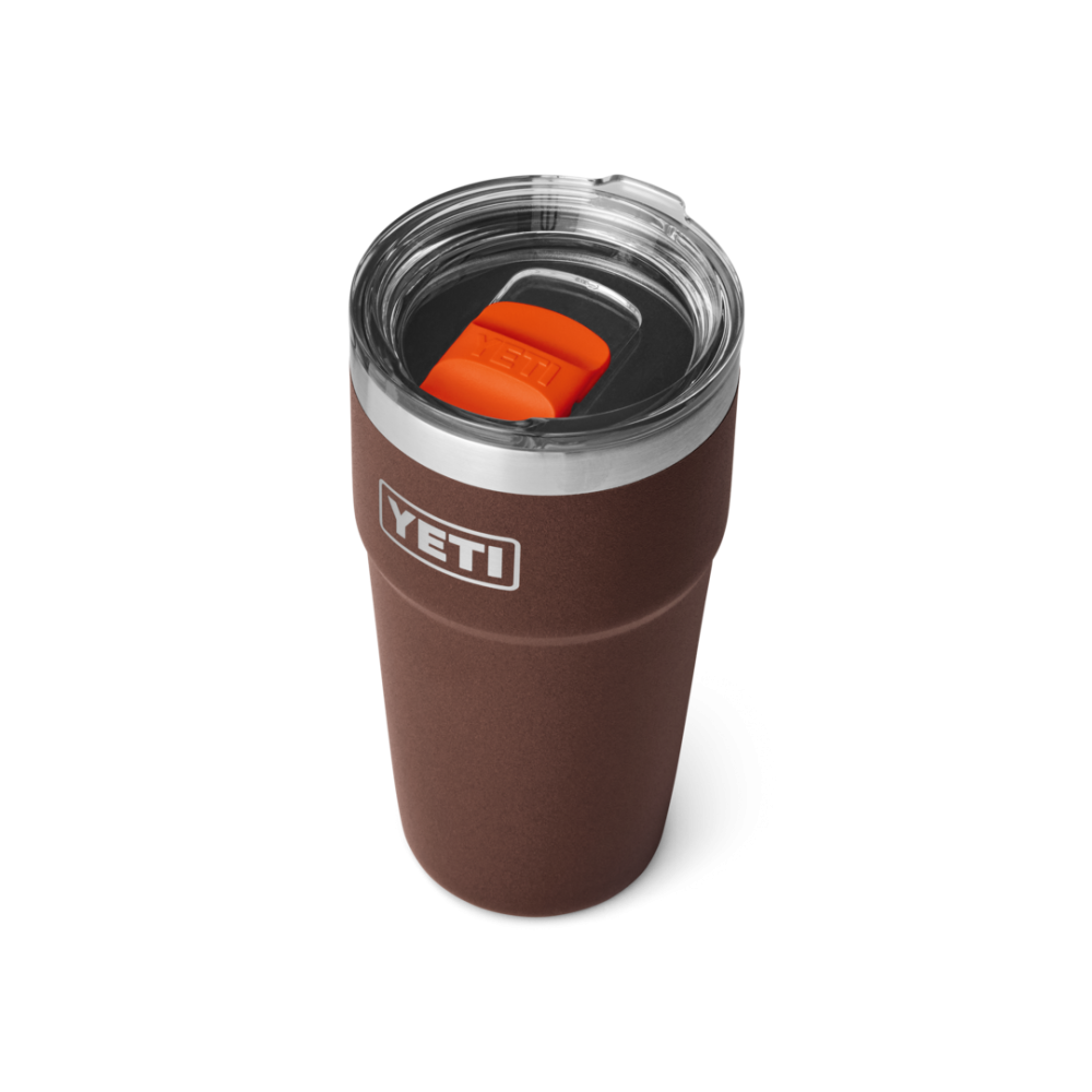 YETI Rambler 20 oz Stackable Tumbler Wetlands Brown