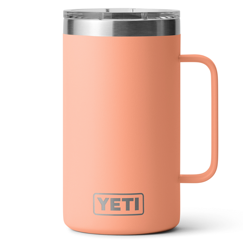 YETI Rambler 24 oz Mug Peach