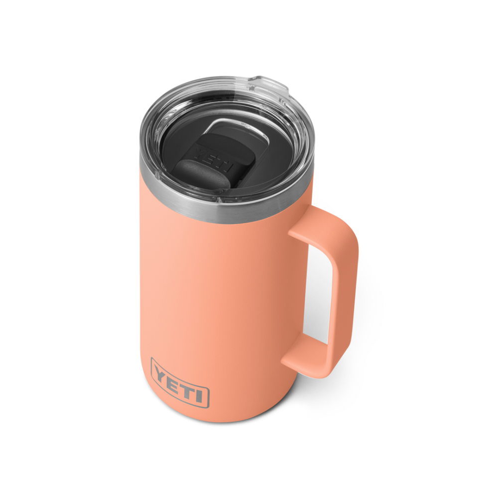 Yeti Rambler 24 oz Mug Peach