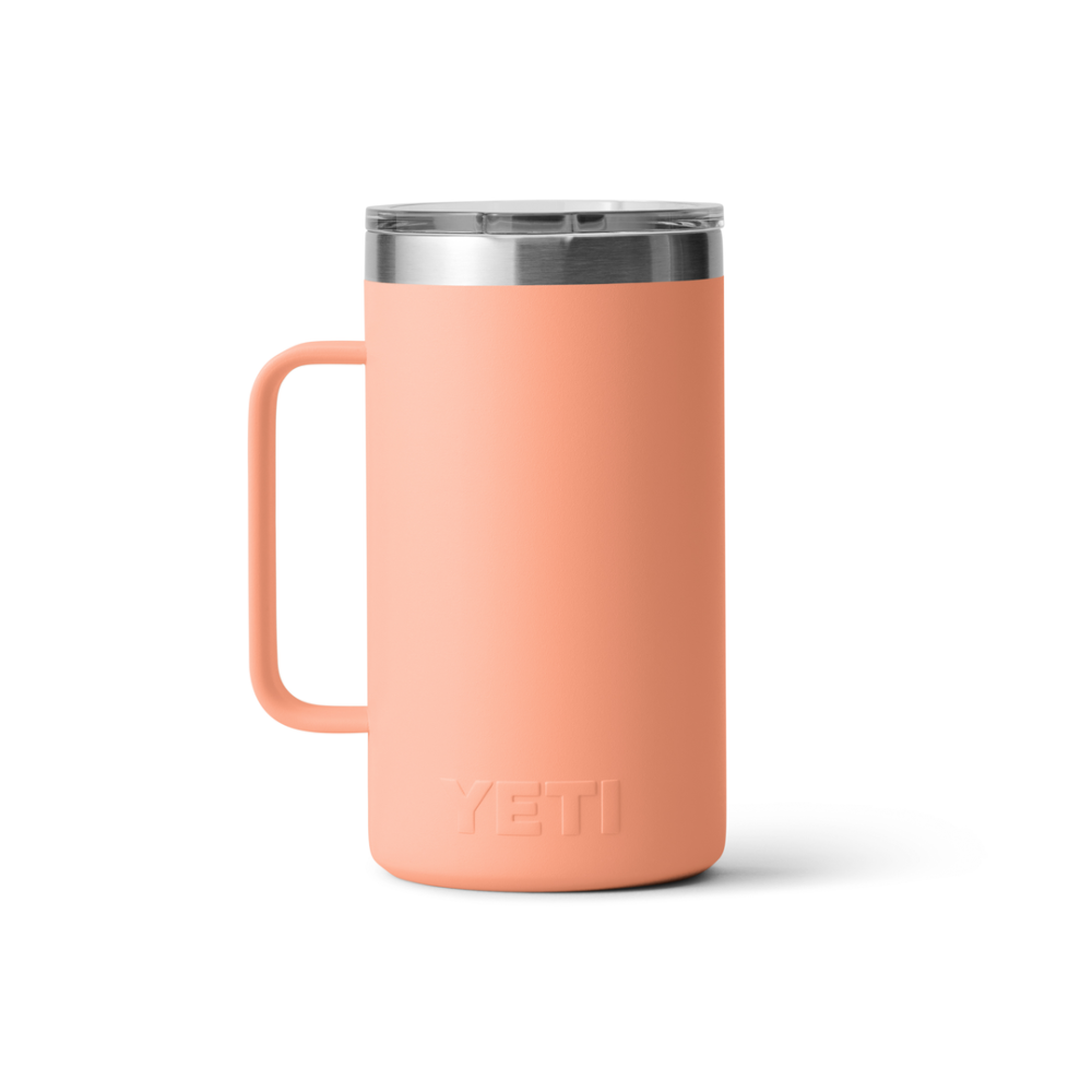 Yeti Rambler 24 oz Mug Peach