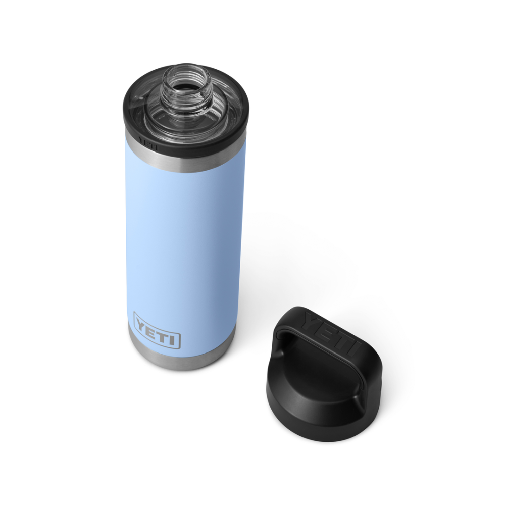 YETI Rambler 18 Oz Bottle Chug Big Sky Blue