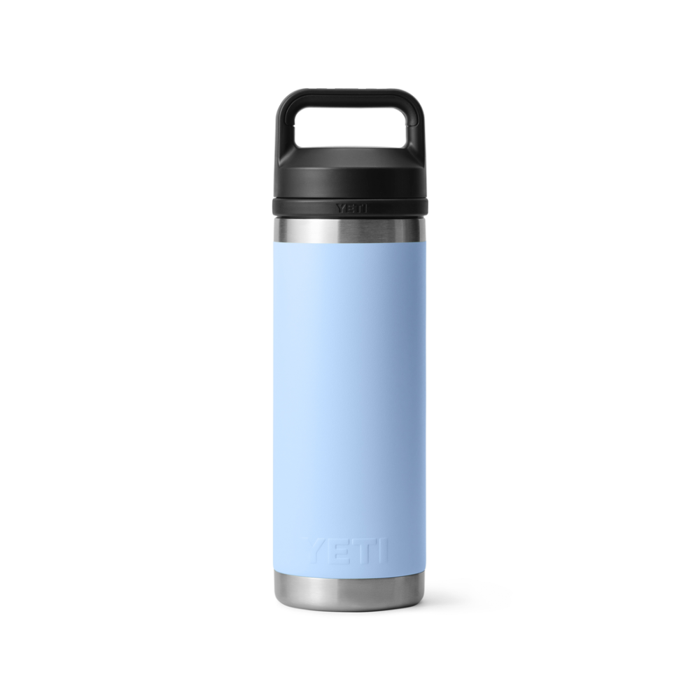 YETI Rambler 18 Oz Bottle Chug Big Sky Blue