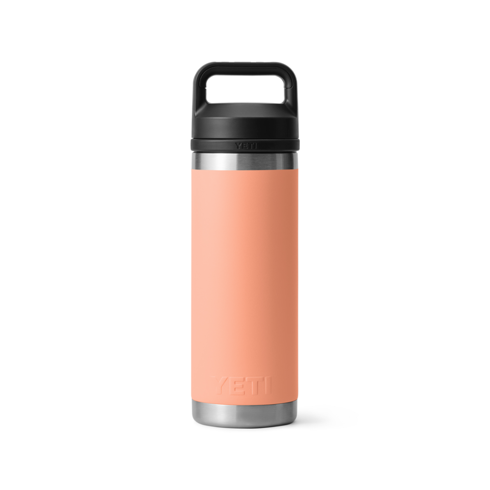 Yeti Rambler 18 Oz Bottle with Chug Cap Peach