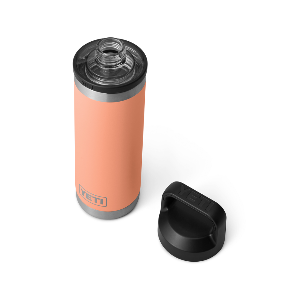Yeti Rambler 18 Oz Bottle with Chug Cap Peach